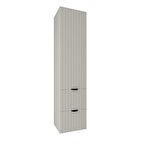 Kobos Noble Boy Dolabı Açık Gri 35 cm (Sol) KB400025