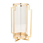 Vitale Saillie Cam Mumluk Gold 25x25x37 cm AK.JD0108