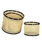 Vitale 3'lü Rattan Sepet Takımı AK.JJ0009