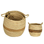 Vitale 4'lü Hasır Sepet Takımı AK.JJ0011