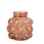 Vitale Kısa Kabarcık Cam Vazo 3 20*20*20,5 Cm AK.JK0035