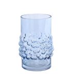 Vitale Püskürtme Mavi Cam Vazo 3 14,5*14,5*21 Cm AK.JK0008