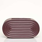 Vitale Oasıs Bordo Vazo Küçük 21*9*11 Cm AK.JL0009