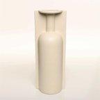 Vitale Lıp Beyaz Vazo Büyük 13*10*36 Cm AK.JL0012