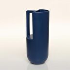 Vitale Handle Mavi Vazo Büyük 12*12*29 Cm AK.JL0042