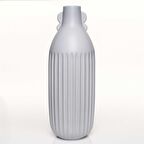 Vitale Antıque Gri Vazo Büyük 14*14*45 Cm AK.JL0048