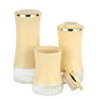 EVDEMA SARI 3 LÜ SAKLAMA KAVANOZ SETİ