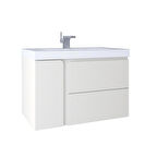 Kobos Future 80 cm Lavabo Dolabı White KB100025