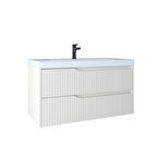 Kobos Infinity 100 cm Lavabo Dolabı White KB100039