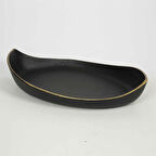 Vitale Siyah Tabak 28*46*9 cm