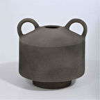 Vitale Metal Taş Vazo 21*21 cm