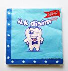 İLK DİŞİM PEÇETE MAVİ 20'Lİ