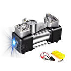 Proter PR265 Çift Pistonlu 12V 150PSI Lastik Şişirme Kompresörü