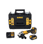 Dewalt DCG407M2T-QW 18V Xr Kömürsüz Akülü Avuç Taşlama 2X4.0AH