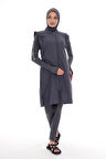 Tam Kapalı Tesettür Mayo 2511 Bahar Gri | S