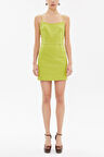 Yeşil Askılı mini elbise 93124 | 44
