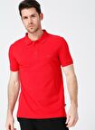 Stark Crimson Red Kırmızı Polo Yaka Erkek T-Shirt