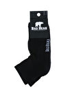 Bear Tall Siyah Unisex Çorap
