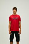 Bad Bear Erkek Parlak Kırmızı Tişört Bad T-Shırt