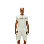 Bad Bear Erkek Kırık Beyaz Tişört Control Alt Z T-Shırt