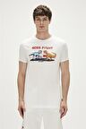 BOSS T-SHIRT BEYAZ