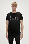 Bad Bear Baskılı Siyah Erkek T-Shirt 23.01.07.025_FEEL YOU t-shirt