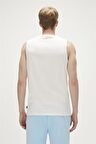 Rowan Tank-Top Off-White Beyaz Erkek Atlet