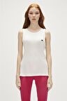 Cara Tank-Top Off-White Beyaz Kadın Atlet