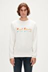Manuscript Crewneck Off-White Beyaz Erkek Sweatshirt