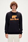 Bad Bear LOGO CREWNECK LACİVERT Erkek Sweatshirt
