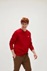 Presage Crewneck Crimson-Red Kırmızı King Size Erkek Sweatshirt