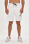 Diego Beyaz Erkek Şort