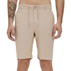 Lyne Bej Yandan Cepli Erkek Şort