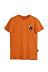 Gotcha Turuncu Baskılı Çocuk Tişört