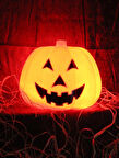 HALLOWEEN DEKORATİF BALKABAĞI IŞIKLI 25CM AST6659