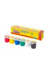 Play Doh Parmak Boyası 6 Renk X 25 Ml Paletli Kap