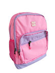 Bear & Deer School Çift Göz Sırt Çantası Pembe BD-CN0238