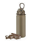 Shotay Çelik Termos Matara 750Ml Kahverengi