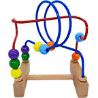 Zuzu Toys Mini Eğitici Ahşap Boncuk Koordinasyon Oyunu 4149