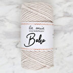 La Mia Boho Krem Büküm Makrome İpi - L002 - 33983