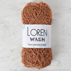 Loren Wash Kahverengi El Örgü İpi - R144 - 34035