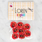 Loren Crafts 8'li Ördek Düğme - 1207