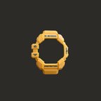Casio G-Shock GPR-H1000 Sarı Renk Plastik Orijinal Shock Lastiği