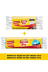 Küçük Boy Çöp 30'lu X1 Adet Büyük Boy Çöp Torbası 10lu X1 Adet