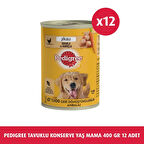 Tavuklu Konserve Yaş Mama 400 G 12X