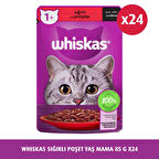 WHİSKAS  SIĞIRLI 85 GR 24X