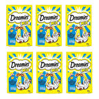 Dreamies Mix Peynirli ve Somonlu 60 gr 6'lı Kedi Ödül Maması