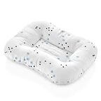 Babyjem Emzirme Yastığı Noktalı Mavi