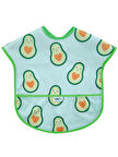 Babyjem Baskılı Blw Kolsuz Önlük Yeşil -Avakado