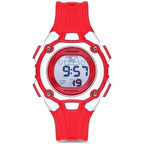 Dunlop Su Geçirmez DUN-403-G09 Kırmızı Dijital Çocuk Kol Saati